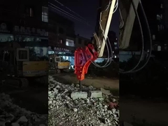 YTB100 トップタイプ / トライアングル 液圧ブレーカー 100 シゼル スーツ 10-16 トン