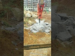 YTB140 トップタイプ / トライアングルハイドロリックブレーカー 140 シゼル,スーツ 19-26 トン