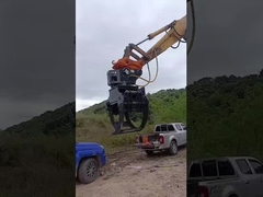 ウイイング 掘削機の取っ手 5〜10/11 16トンのスーツ 4爪の取っ手