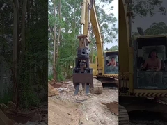 石/木を拾う機械のグアンリン掘削機