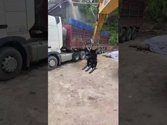 イトゥー 木材/石採掘機 スーツ 5〜10トンの掘削機