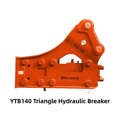 サイドタイプ / トライアングル 液圧ブレーカー YTB140S 140 19-26 トンの掘削機のためのシゼル